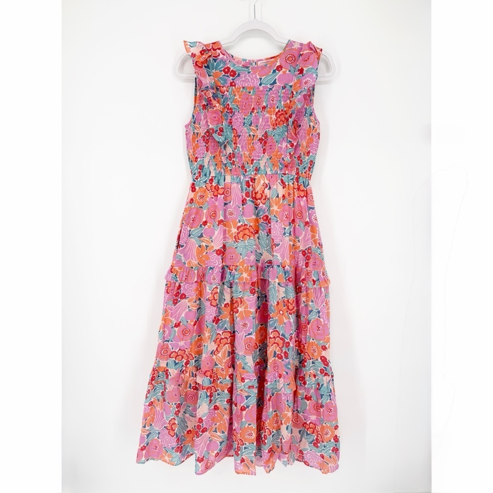 BANJANAN Iris Dress in Bloomsbury Dawn Size Medium